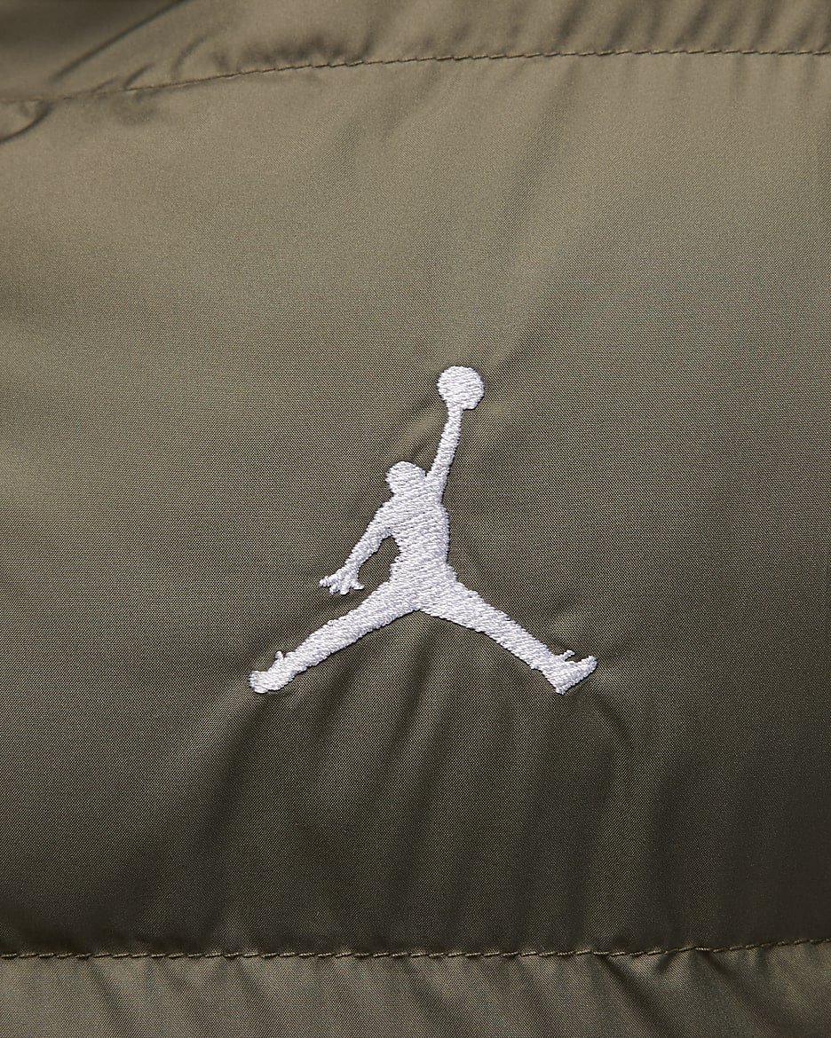 Nike silver puffer shop